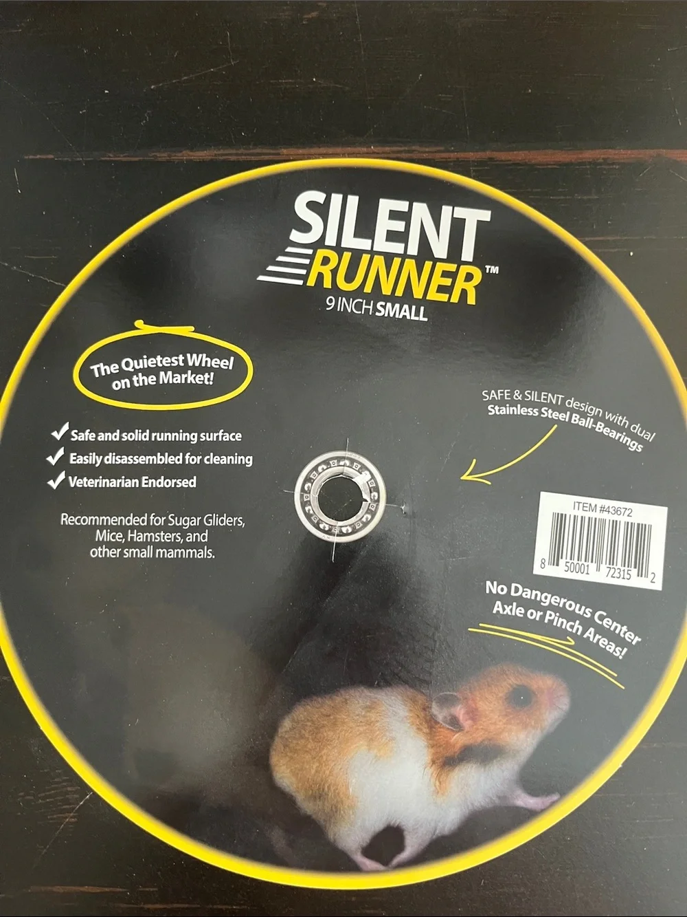Silent Runner Cage Attachment - Replacement Track Yellow
